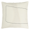 Cushion Ricamare Off White White / Cotton canvas/linen