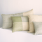 Cushion Silk Silence Green / Eri Silk