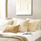 Cushion Yoi Cocoon White / Viscose / cotton