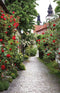Customize-it - Alley Roses 90x140cm Tuindoek