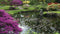 Customize-it - Aziatische tuin 130x70cm Tuinschilderij
