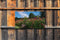 Customize-it - Bloemen stoel 130x70cm Tuinschilderij