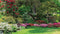 Customize-it - Bloementuin 130x70cm Tuinschilderij