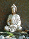 Customize-it - Boeddha voorkant 50x70cm Tuinschilderij