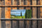 Customize-it - Cypressen 130x50cm Tuinschilderij