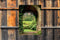 Customize-it - Doorkijk tuin 50x70cm Tuinschilderij