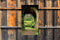 Customize-it - Doorkijk tuin 70x130cm Tuinschilderij