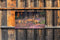 Customize-it - Herten in heide 130x70cm Tuinschilderij