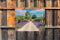 Customize-it - Lavendel deur 70x50cm Tuinschilderij