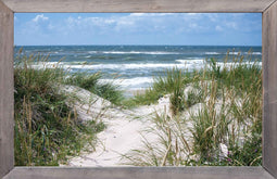 Customize-it - lijst ht duinen zee 140x90cm Tuindoek
