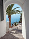 Customize-it - Malaga boog 50x70cm Tuinschilderij