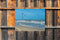 Customize-it - Meeuwen zee 70x50cm Tuinschilderij