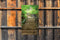 Customize-it - Oude trap 70x130cm Tuinschilderij