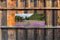 Customize-it - Paars heideveld 130x50cm Tuinschilderij