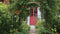 Customize-it - Poort deur 130x70cm Tuinschilderij