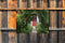 Customize-it - Poort deur 70x50cm Tuinschilderij