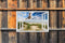 Customize-it - Raam Duinen 140x90cm Tuindoek