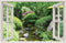 Customize-it - Raam Japanse tuin 140x90cm Tuindoek
