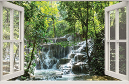 Customize-it - Raam Waterval 140x90cm Tuindoek