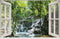 Customize-it - Raam Waterval 140x90cm Tuindoek