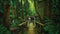 Customize-it - Sprookje 130x70cm Tuinschilderij
