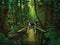 Customize-it - Sprookje 70x50cm Tuinschilderij
