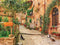 Customize-it - Steeg katten 70x50cm Tuinschilderij