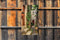 Customize-it - Steeg potten 70x130cm Tuinschilderij