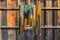 Customize-it - Steeg schaduw 50x70cm Tuinschilderij