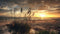 Customize-it - Strand avond 130x70cm Tuinschilderij