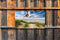 Customize-it - Strand wolk 130x70cm Tuinschilderij