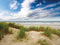 Customize-it - Strand wolk 70x50cm Tuinschilderij