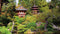 Customize-it - Theehuis 130x70cm Tuinschilderij