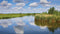 Customize-it - Water wolk 130x70cm Tuinschilderij