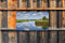 Customize-it - Water wolk 130x70cm Tuinschilderij