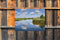 Customize-it - Water wolk 70x50cm Tuinschilderij