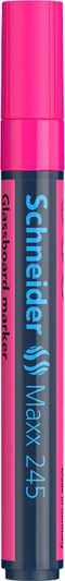 Schneider glasbordmarker - Maxx 245 - roze - glasboard marker - glasbord marker - glasbord stiften - S-124509