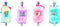 Cutie Crew 6-Kleurenpen Pluche