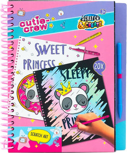 Cutie Crew Kras- en Kleurboek