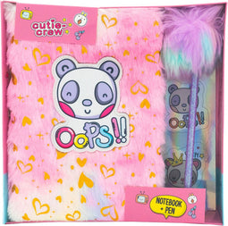 Cutie Crew Notitieboek met Pompom Pen