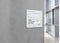 Sigel glasmagneetbord - Artverum - 48x48cm - White Wave - SI-GL256