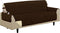 Orange Donkey Couch Cover - Bankhoes 3 zits - Waterafstotend - Bruin/crème (1 stuk)