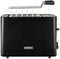 Bourgini 14.0402.00 - Tosti Toaster - Broodrooster met brede sleuf - Zwart