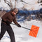 Opvouwbare sneeuwschep - oranje