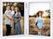 Dubbel Houten Fotolijst 10x15 cm met Glas - Houtnerf