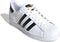 adidas Superstar - Lage sneakers - Leren bovenwerk - Wit/zwart/goud (maat 43 1/3)