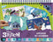 Totum Disney Stitch - Sticker puzzel boek - 10 puzzels 5 stickervellen 10 kleurplaten
