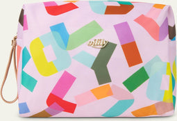 Oilily Pia - Make-up tas - Dames - Ritssluiting - Waterafstotend - Beige - One size