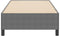 vidaXL - Bedframe - Lichtgrijs - 90x190 - cm - Corduroy - Stof
