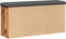 vidaXL - Schoenenbank - 102x32x50 - cm - bewerkt - hout - oud - houtkleurig